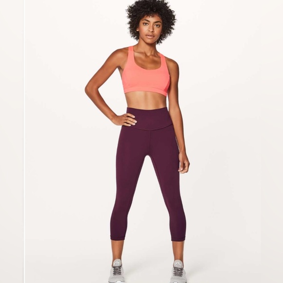 Lululemon Align Cropped 19” Pant in Dark Adobe Size 8 - Picture 3 of 8